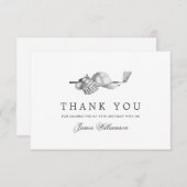 Elegant golfthema 90e verjaardag bedankkaart (Voorkant / Achterkant)