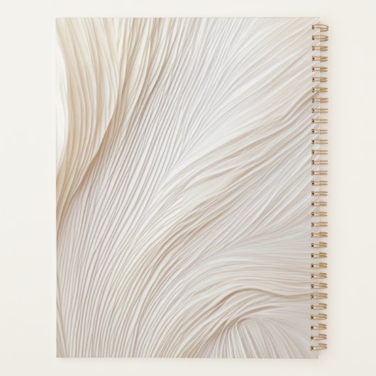 Elegant, golven, planner (Achterkant)