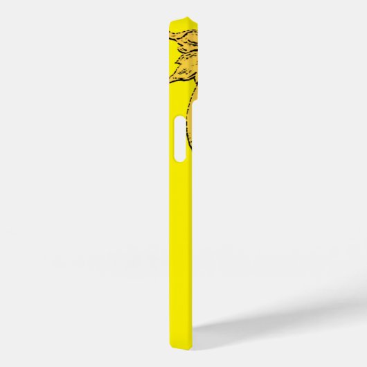 Elegant Gothic Design in Gold iPhone 7 Hoesje (Achterkant / Rechts)