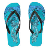 Elegant Gothic Design Teenslippers (Voetbed)