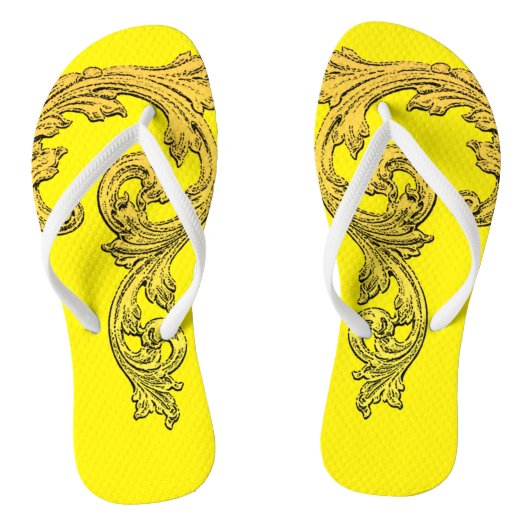 Elegant Gothic Design Teenslippers (Voetbed)