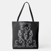 Elegant Gothic Design Tote Bag (Voorkant)