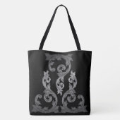 Elegant Gothic Design Tote Bag (Achterkant)