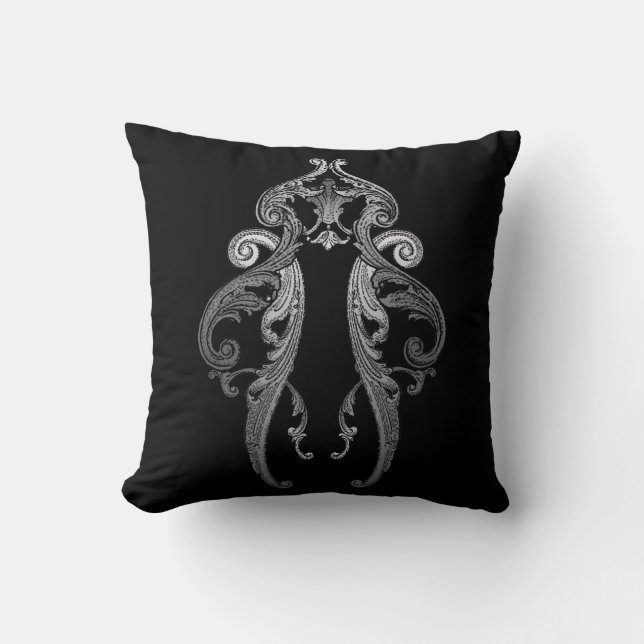 Elegant  Gothic Design (Versie 2) Pillow Kussen (Voorkant)