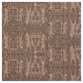 Elegant Gothic Fleur de Lys Chateau Style Stof (Swatch)