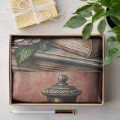  Elegant Gothic Floral & Raven Furniture Decoupage Tissuepapier (Geschenk)