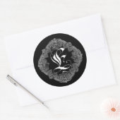 Elegant Gothic Initiaal E Sticker (Envelop)