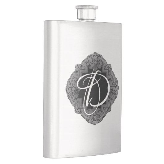 Elegant Gothic Initiaal Flacon (Rechts)