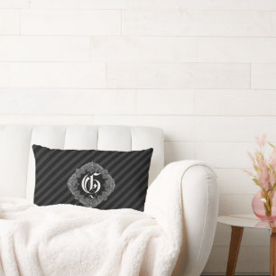 Elegant Gothic Initiaal G Kussen