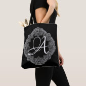 Elegant Gothic Initiaal Tote Bag (Dichtbij)