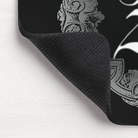 Elegant Gothic Initiaal Z Muismat (Hoek)