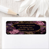 Elegant Gothic Moody Retouradres Etiket (Insitu)