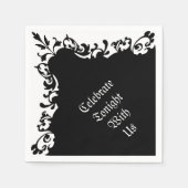 Elegant Gothic Motif Napkins Servetten (Voorkant)
