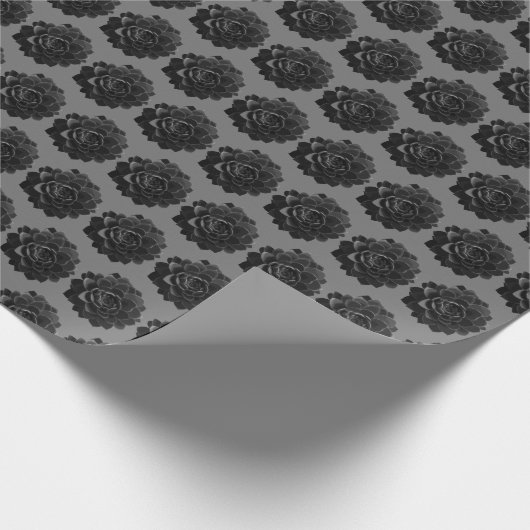 Elegant Gotisch Bloemig Cadeaupapier (Hoek)