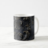 Elegant gotisch decoratieontwerp koffiemok (Voorkant rechts)
