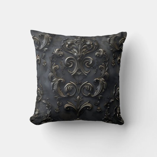 Elegant gotisch decoratieontwerp kussen (Voorkant)