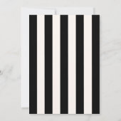 Elegant gotisch Halloween feest met schedels Kaart (Achterkant)