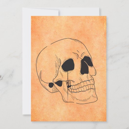 Elegant Gotisch Halloween Kostuum Feest In Kaart (Achterkant)