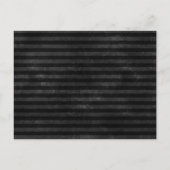 Elegant Gotisch Sinaasappel Bloemenschedel Happy H Briefkaart (Achterkant)