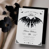 Elegant gotisch Vrijgezellenfeest Kaart