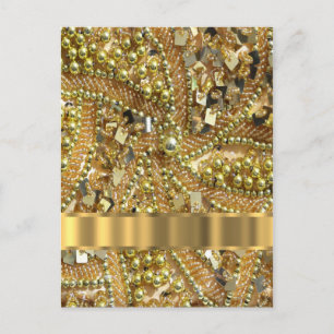 Elegant goubling briefkaart