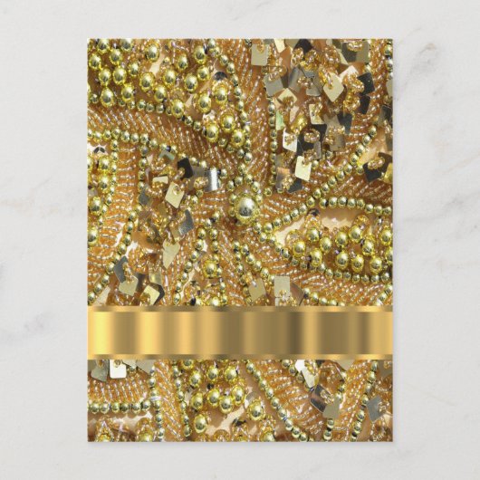 Elegant goubling briefkaart (Voorkant)