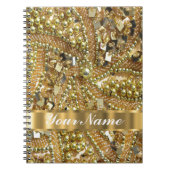 Elegant goubling notitieboek (Voorkant)