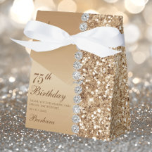 Elegant Goud 75e Verjaardag