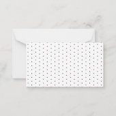 elegant goud bedankt afstuderen foto zwart notitiekaartje (Achterkant)