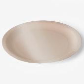 Elegant Goud Bruiloft Bloemen Papier Borden Papieren Bordje (Gekanteld)