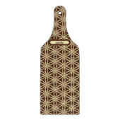 Elegant Goud en Bruin Steranijs Snijplank (Voorkant)