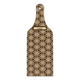 Elegant Goud en Bruin Steranijs Snijplank