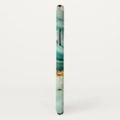 Elegant Goud En Groen Marmer Case-Mate iPhone Case (Achterkant / rechts)