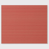 Elegant goud en rood driehoekig geometrisch patroo cadeaupapier (Vlak)