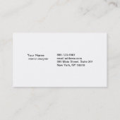 Elegant  Goud en Rood Mandala Designer Visitekaartje (Achterkant)