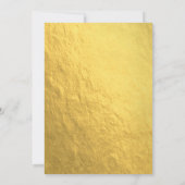 Elegant Goud en Zilver Nine Foto Verjaardag Kaart (Achterkant)