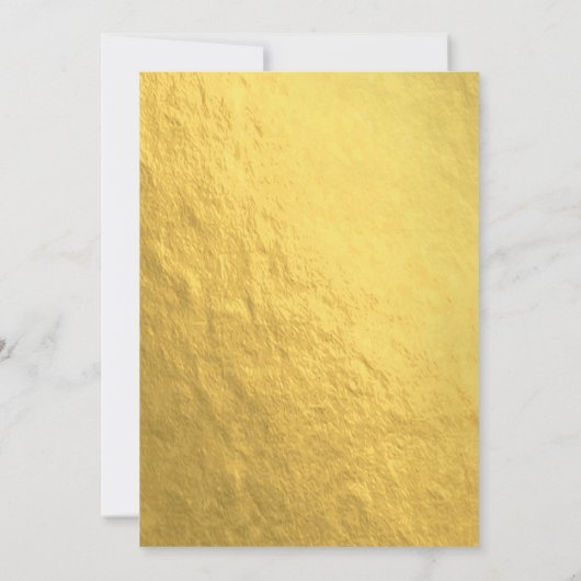 Elegant Goud en Zilver Nine Foto Verjaardag Kaart (Achterkant)