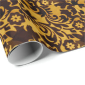 Elegant goud en zwart cadeaupapier (Rol Hoek)