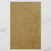 Elegant  goud en zwart huwelijk briefpapier (Voorkant)