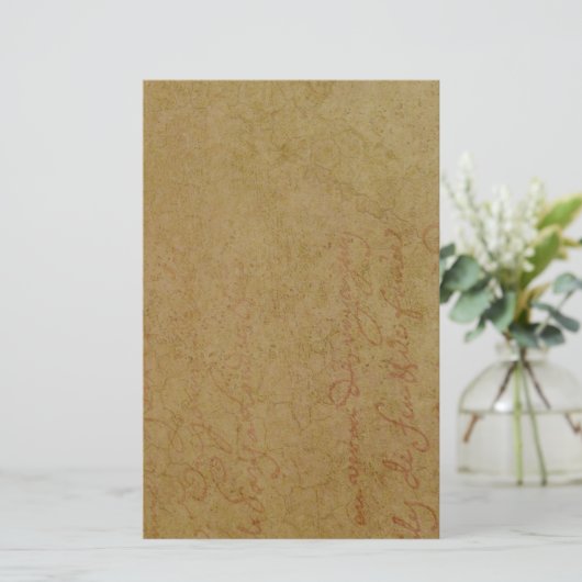 Elegant  goud en zwart huwelijk briefpapier (Staand voorkant)