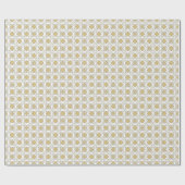 Elegant goud geometrisch inpakpapier (Vlak)
