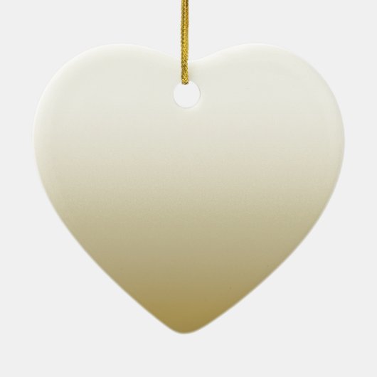 Elegant goud gepersonaliseerde eerste kerst Pas ge Keramisch Ornament (Achterkant)