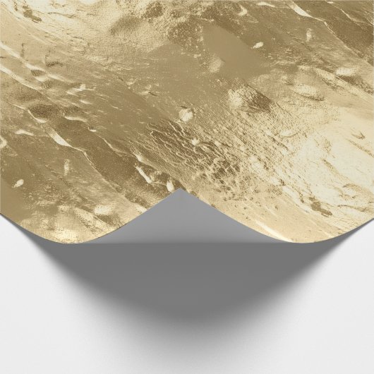 Elegant Goud Glam Cadeaupapier (Hoek)