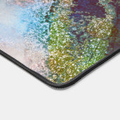 Elegant Goud Glitter Jade Groen Marmer Gepersonali Bureaumat (Hoek)