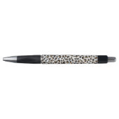 Elegant goud glitter luipaard patroon pen (Voorkant)