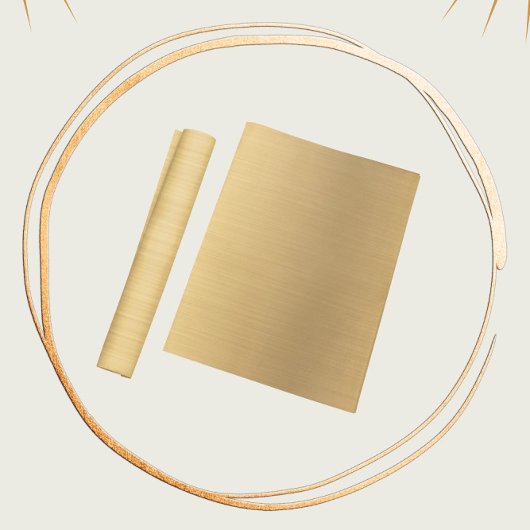 Elegant Goud Gouden Geel Cadeaupapier
