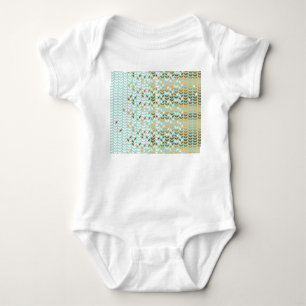 Elegant Goud Groen Bladpatroon Romper