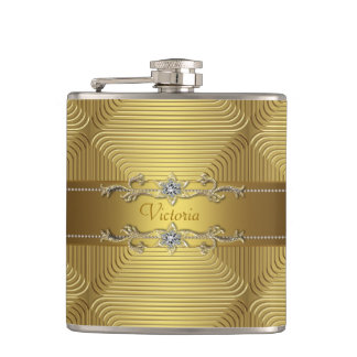 Elegant Goud Heupfles