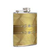 Elegant Goud Heupfles (Rechts)