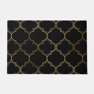 Elegant goud islamitische geometrische kunst patro deurmat